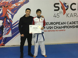 Чемпионом Европы по каратэ стал спортсмен из Калмыкии