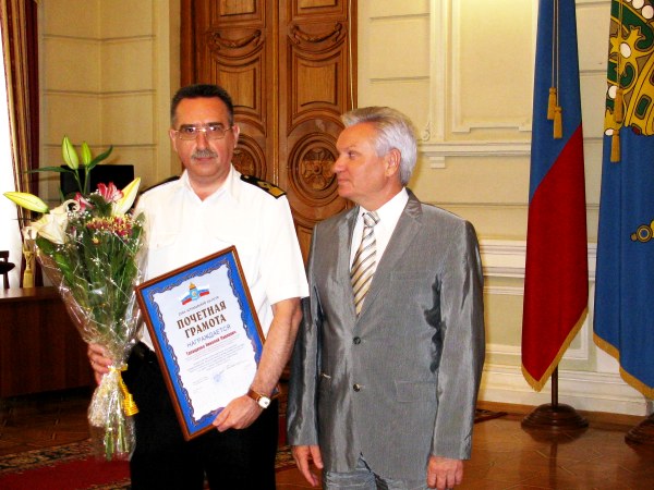 Александр Клыканов поздравил работников морского и речного транспорта